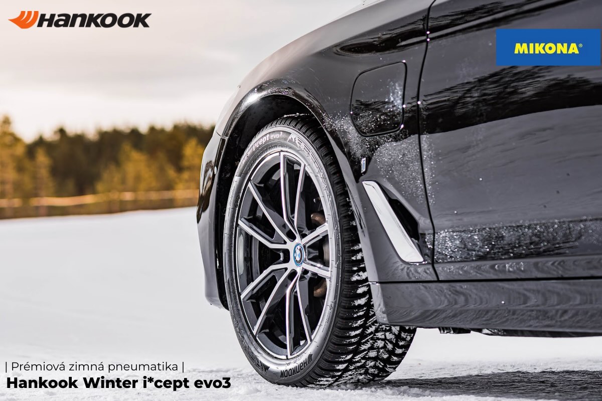 Zimné pneumatika Hankook Winter i*cept evo3 Detail zimného dezénu pneumatiky Hankook Winter i*cept evo3